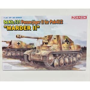 Dragon "Marder II" Sd.Kfz.131 Panzerjager II fur Pak40/2 1:35 Model Kit 6262 New